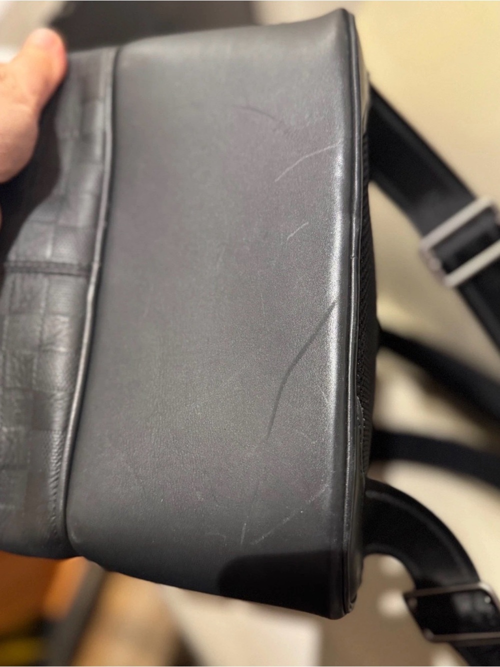 Louis Vuitton Men's Black Damier Graphite Backpack - Picture 15 of 15